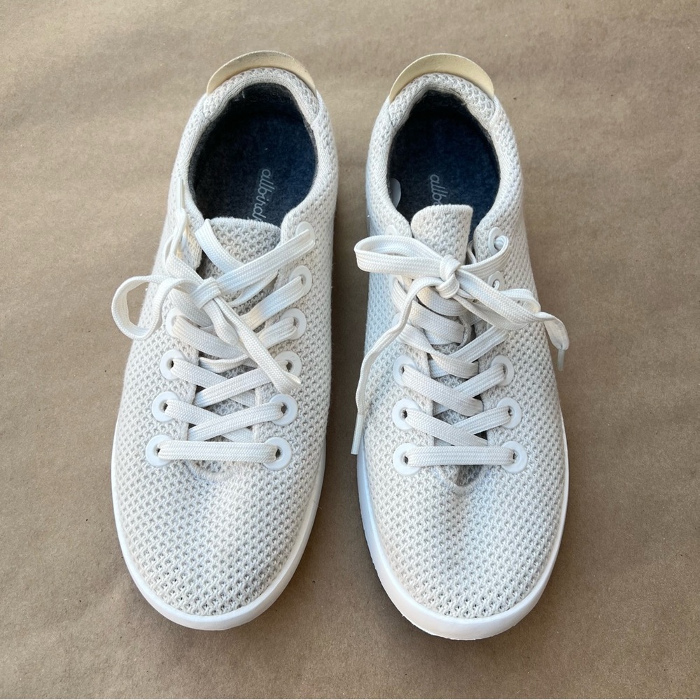 Allbirds Sneakers Tree Pipers Luna White Size 9
